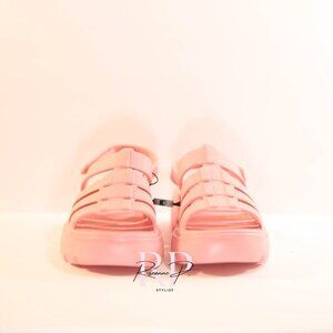 ZARA Women Pink Sandals SZ 37 NWT